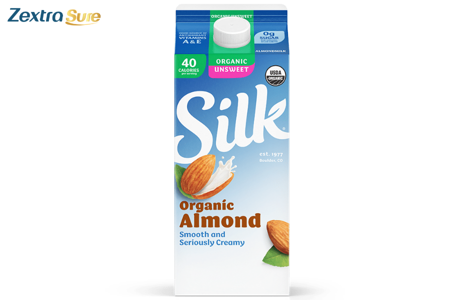Silk Unsweetened Almond Milk is a safe choice for low FODMAP diet